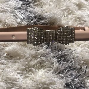 J. crew Bling bow belt in Small